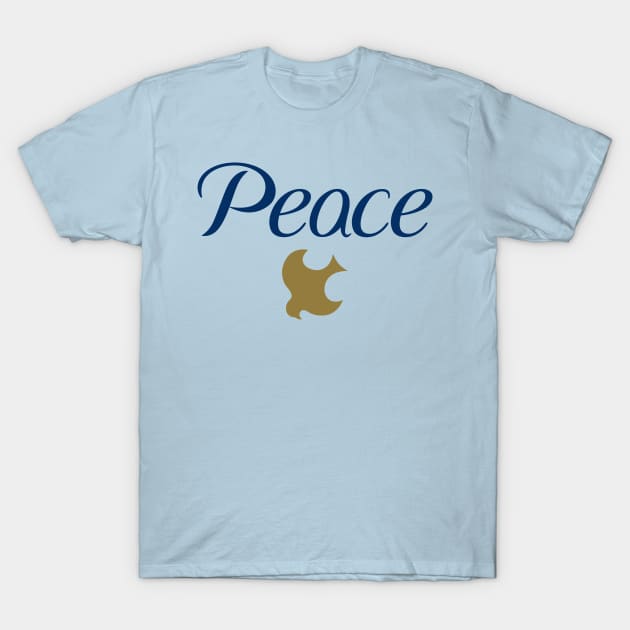 Dove of Peace TV Series Superhero Parody T-Shirt by BoggsNicolas